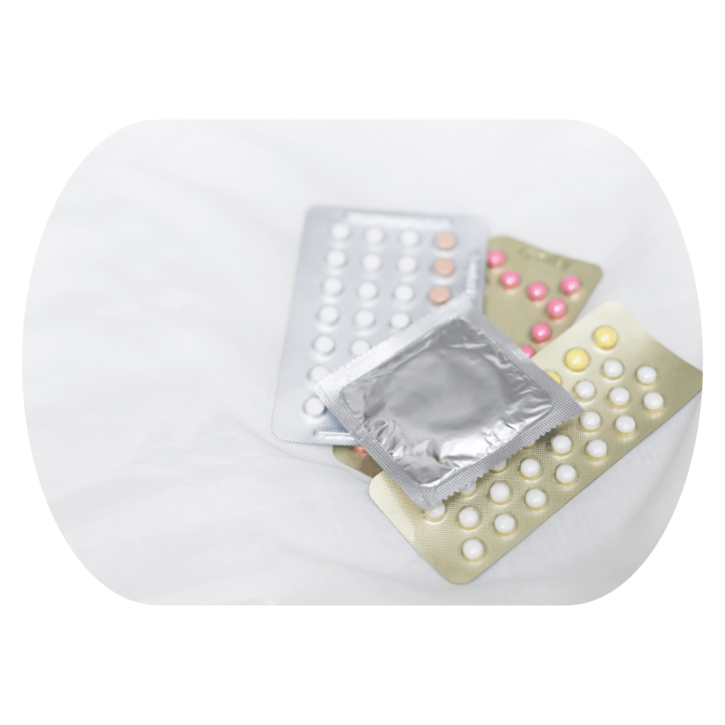 De afbeelding laat enkele anticonceptiemethoden zien. Waar enkele jaren geleden de anticonceptiepil nog standaard werd voorgeschreven, merk je dat tegenwoordig heel veel mogelijk is. Laat je voorlichten en maak een keuze die het best bij jou past.